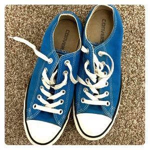 Brand New Low Top Blue Converse